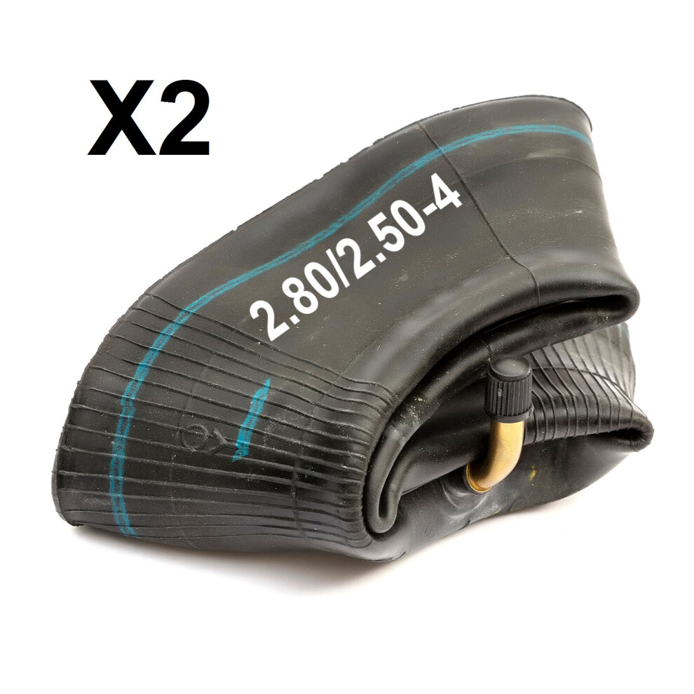 Petrolscooter 2X Mobility Scooter Inner Tube 2.80/2.50-4 280/250-4 2.50-4 2.80-4 Bent Valve 4"