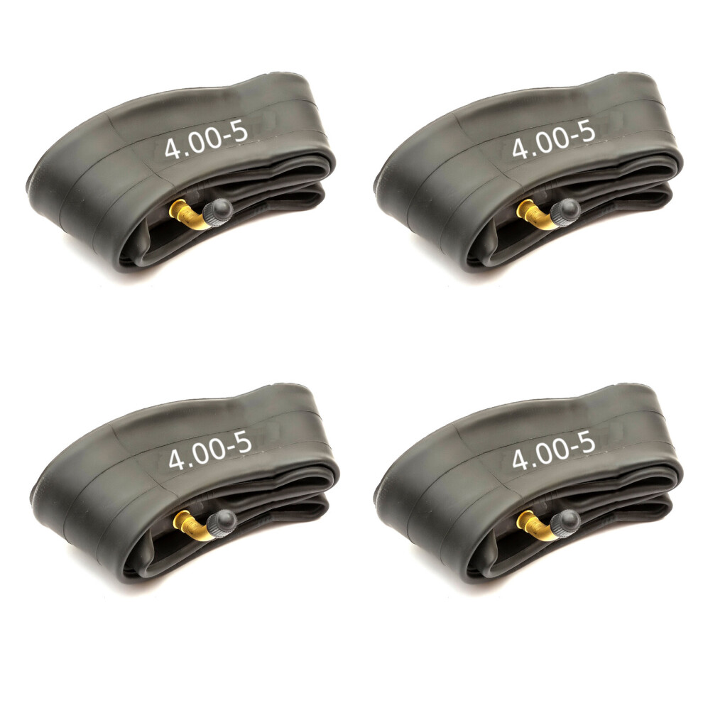 4x Mobility Scooter 5 Inch Wheel Inner Tube 4.00-5 Bent Valve 400-5 4.00x5 400x5