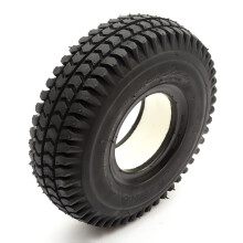 Solid PU Tyre 260x85 4 Inch Black Puncture Proof Mobility Scooter Block Tread