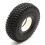 Solid PU Tyre 260x85 4 Inch Black Puncture Proof Mobility Scooter Block Tread 1