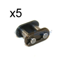 5 Mini Midi Moto CHAIN SPLIT BREAK KING LINK 8mm T8F DirtBike Dirt DR49 Gokart