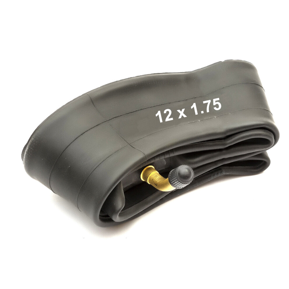 Photos - Bike Inner Tube Petrolscooter Inner Tube 12x1.75 Butyl Rubber Bent Schrader Valve 12 Inch Bicycle Bike Tyre 29485-1 