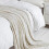 Bourina Textured Solid Soft Sofa Throw Couch Cover Knitted Decorative Blanket, Beige, 125x152cm 5