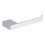 Milano Milano Arvo  Modern Wall Mounted Square Bathroom Toilet Roll Holder - Chrome 1