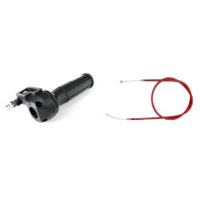 Twist Throttle Red 83cm 32.5 inches Throttle Cable Mini Midi Moto Quad Bike 47cc