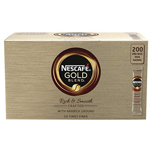 Nescafe Nescafé Gold Blend Instant Coffee 200 Sachets X 1.8G