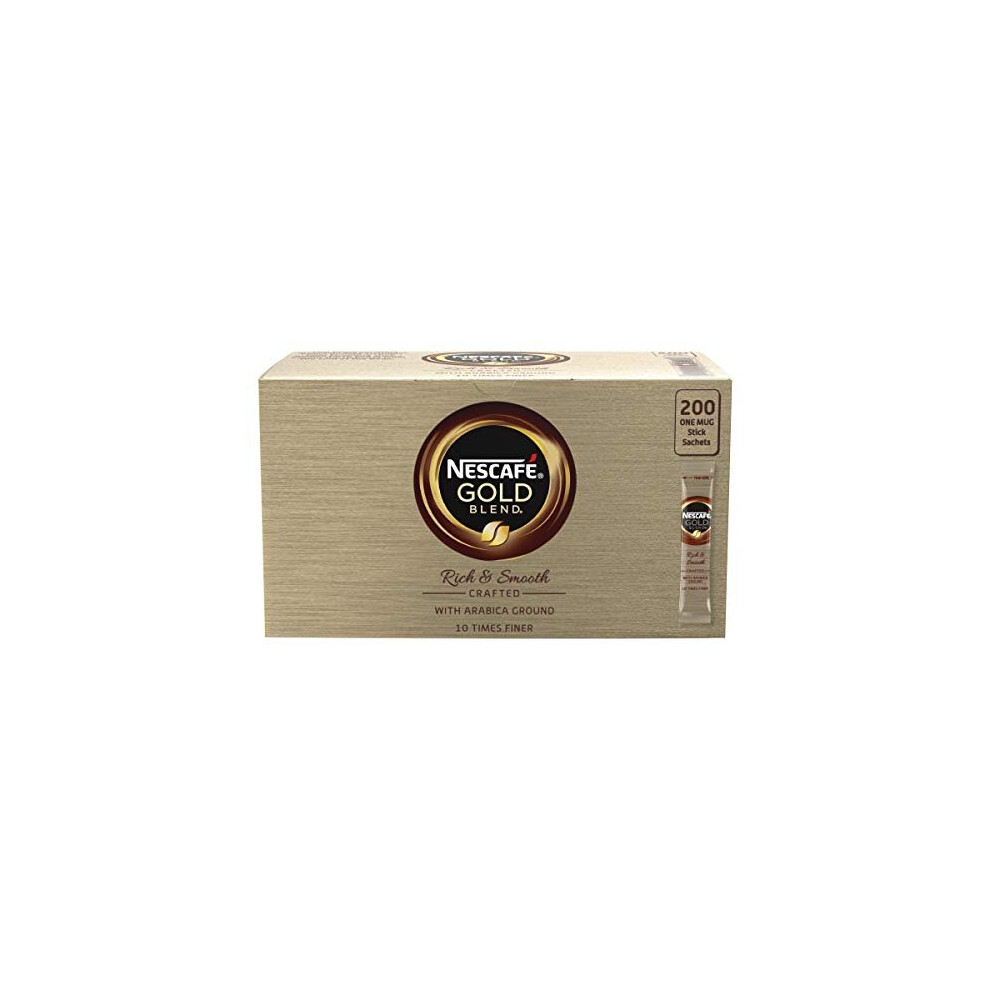 Nescafe Nescafé Gold Blend Instant Coffee 200 Sachets X 1.8G