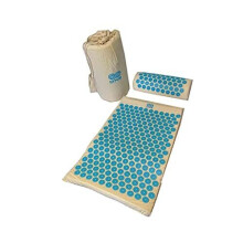OR8 Wellness Acupressure Mat & Pillow Set for Pain Relief Stress Relief and Relaxation Therapy for Back and Neck Pain Massage Mat with Carry Bag