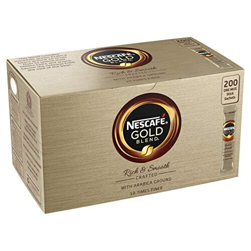 Nescafe Nescafé Gold Blend Instant Coffee 200 Sachets X 1.8G 1