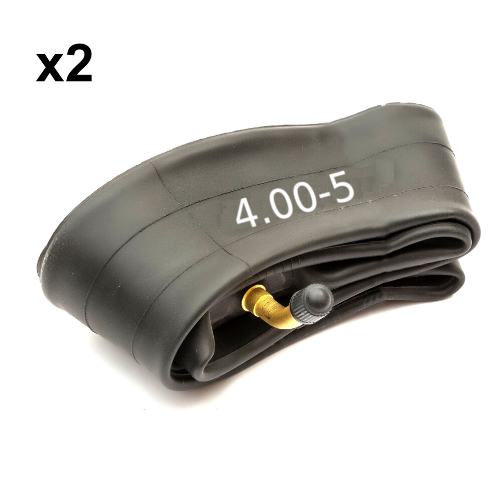 Petrolscooter 2X Mobility Scooter 5 Inch Wheel Inner Tube 4.00-5 Bent Valve 400-5 4.00X5 400X5
