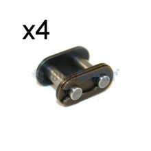 4 Mini Midi Moto CHAIN SPLIT BREAK KING LINK 8mm T8F DirtBike Dirt DR49 Gokart