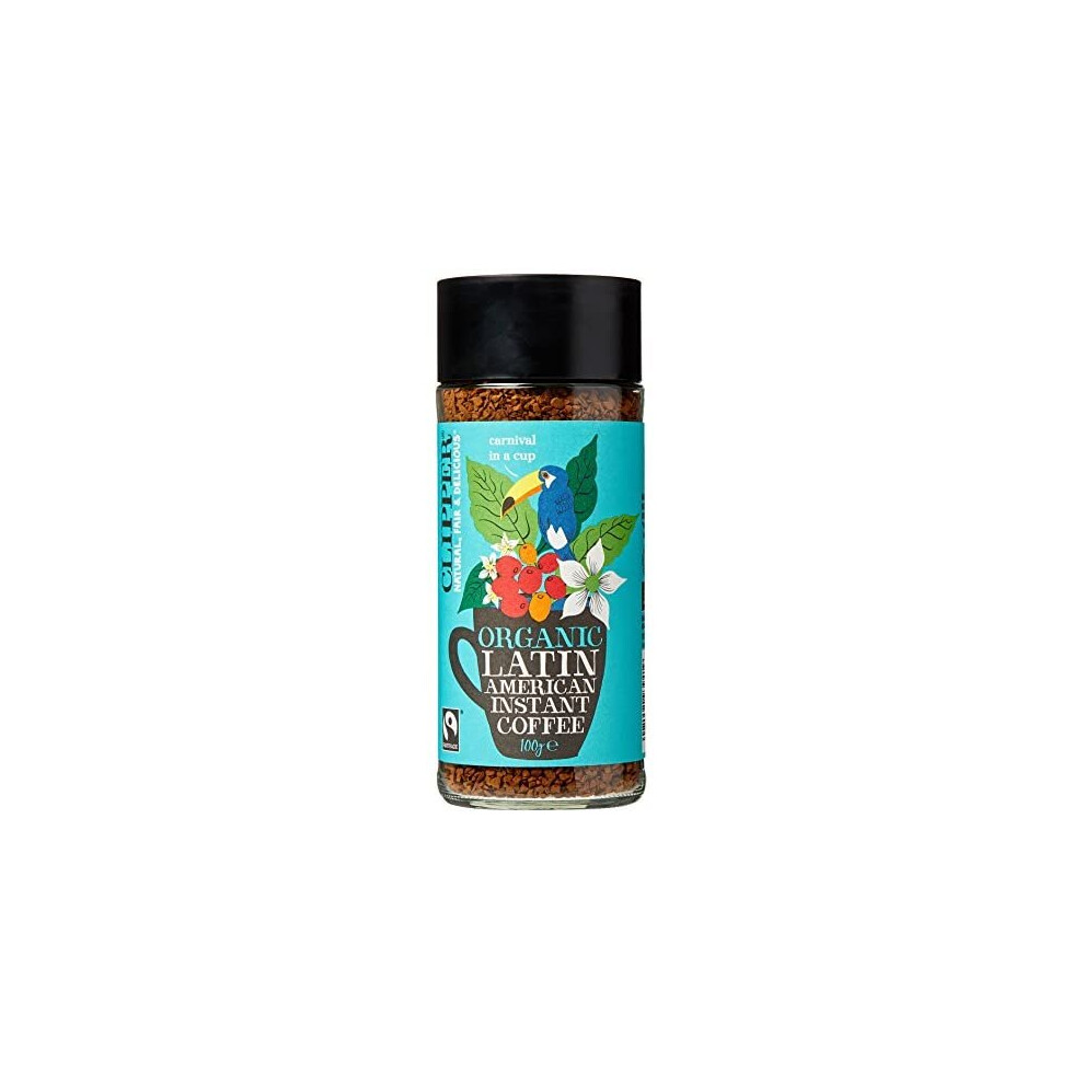 Clipper Latin American Organic Instant Coffee, 6 X 100G