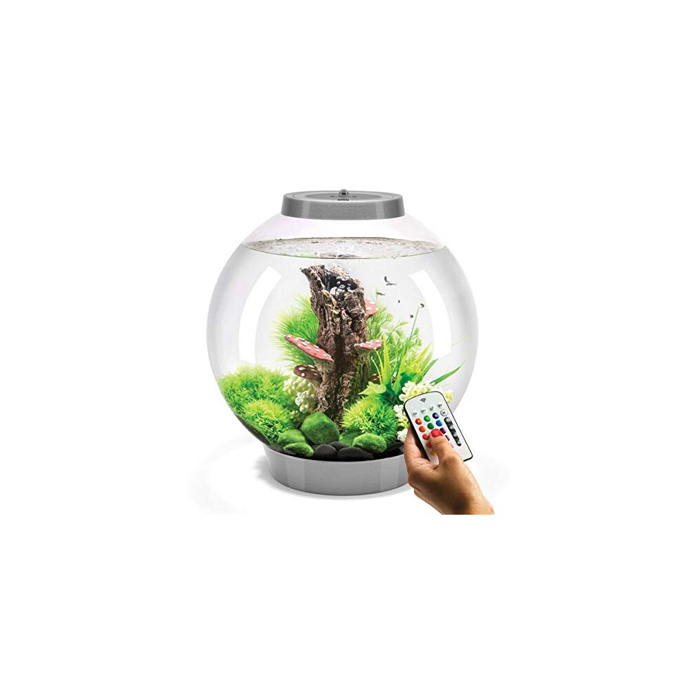 Biorb Classic 30L Aquarium In With Mcr Led Lighting Silver