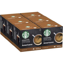 Starbucks House Blend by Nescafe Dolce Gusto Medium Roast Coffee Pods, 6 x 12 (72 Pods/72 Servings)