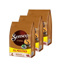 Senseo Strong Coffee Pads - 3-Pack, Intense Flavour, 144 Pads