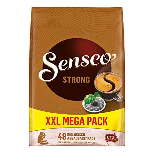 Senseo Strong Coffee Pads - 3-Pack, Intense Flavour, 144 Pads 2
