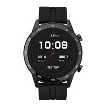 Sekonda Men's 45mm Smartwatch with Heart Rate, Sleep Monitor, Daily Activity, Music, Weather & Messages - IP68, Rubber Strap