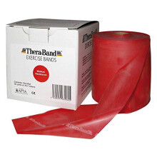 TheraBand Resistance Bands, 46 m Roll Professional Latex Elastic Band For Upper & Lower Body & Core Exercise, Physical Therapy, Pilates, At-Home