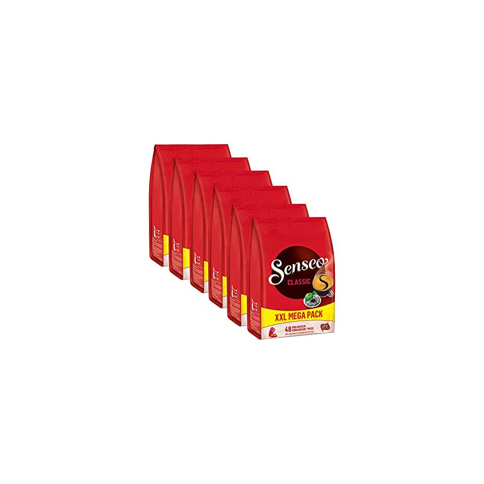 Senseo Regular / Classic Roast, Pack Of 6, 6 X 48 Coffee Pods