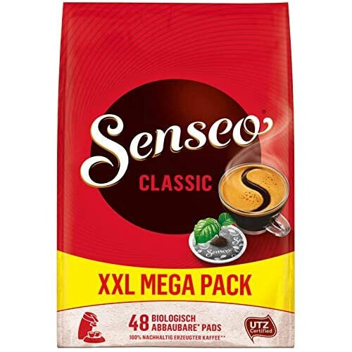 Senseo Regular / Classic Roast, , Pack Of 6, 6 X 48 Coffee Pods 1