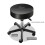 Display4top Black Adjustable Rolling Cushion Tattoo Massage Hydraulic Salon Stool,5 Wheels 4