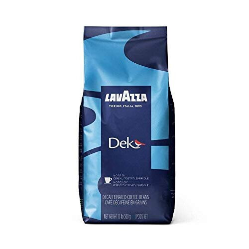Lavazza Dek Decaffeinated Coffee Beans (12 Packs of 500g)