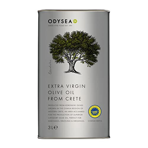 Odysea Greek Extra Virgin Olive Oil PGI Chania 3L