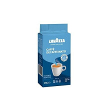 Lavazza Caffe Decaffeinated Ground Coffee, Arabica and Robusta Medium Roast, 8 Pack of 250 g