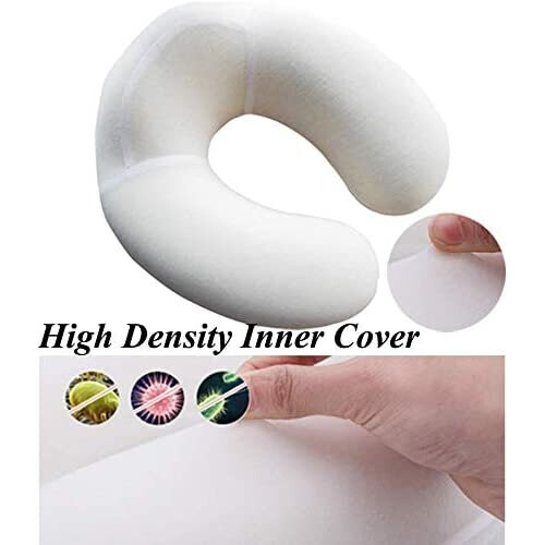 Ecosafeter Portable Travel Pillow Neck Perfect Support Pillow Luxury Compact Lightweight Quick Pack for Camping Sleeping Rest Cushion Grey on OnBuy