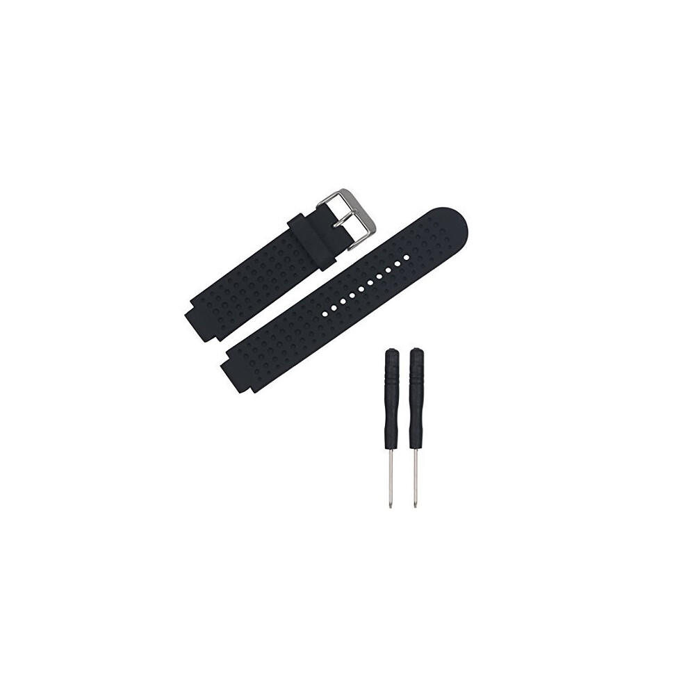 LOKEKE for Garmin Forerunner 25(Large) Smart Watch Replacement Band Replacement Silicone Wrist Band Strap For Garmin Forerunner 25 Large GPS Runn