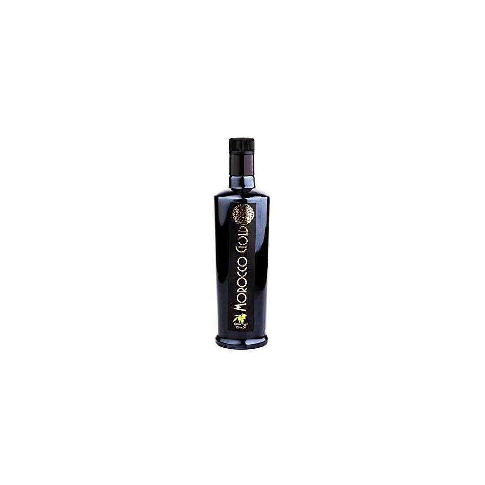 Morocco Gold Single Estate Extra Virgin Olive Oil - Unfiltered, Unblended. High in Polyphenols. Pure and Natural. 500ml