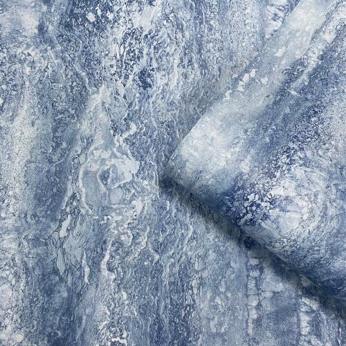 Muriva Muriva Eterna Marble Blue Wallpaper 186514 2
