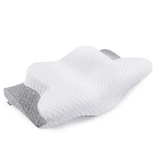 Misiki Orthopedic Pillows Contour Memory Foam Pillow Neck Support Pillow for Sleeping Cervical Pillow for Neck and Shoulder Pain Ergonomic Anti Sn