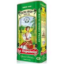La Española Extra Virgin Olive Oil. Ideal for Salads, dressings and to Enhance The Flavour of Your Meals. Available in Elegant 5L tin.