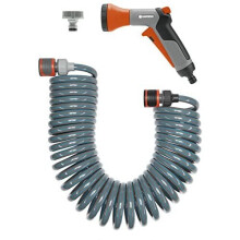 Gardena 10m Spiral Hose Set