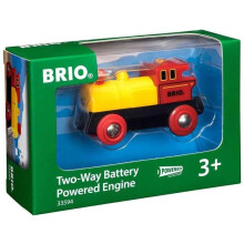 BRIO World Two Way Battery Powered Engine for Kids Age 3 Years and Up, Compatible with all BRIO Train Sets