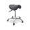 Master Massage Berkeley Ergonomic Split Style Saddle Stool Rolling Stool Dentist Chair Swivel Stool in Royal Blue 1