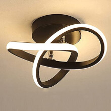 LED Ceiling Light Interweave Modern Creative White Black Ceiling Lamp for Hallway Office Unusual lamps Bedroom Kitchen Living Room LED Ceiling li