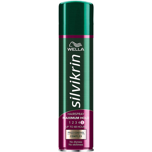 WELLA Silvikrin Maximum Hold Hairspray, 75 ml