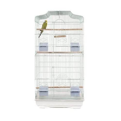 *New* Rainforest Cages St Lucia Tall Small Bird Cage (White)