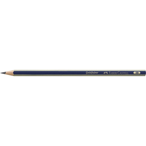 Faber-Castell Faber-Castell Goldfaber Artists' Graphite 2B Pencil 1