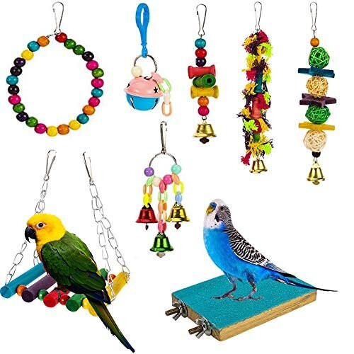 Parrot shredding toys fashion