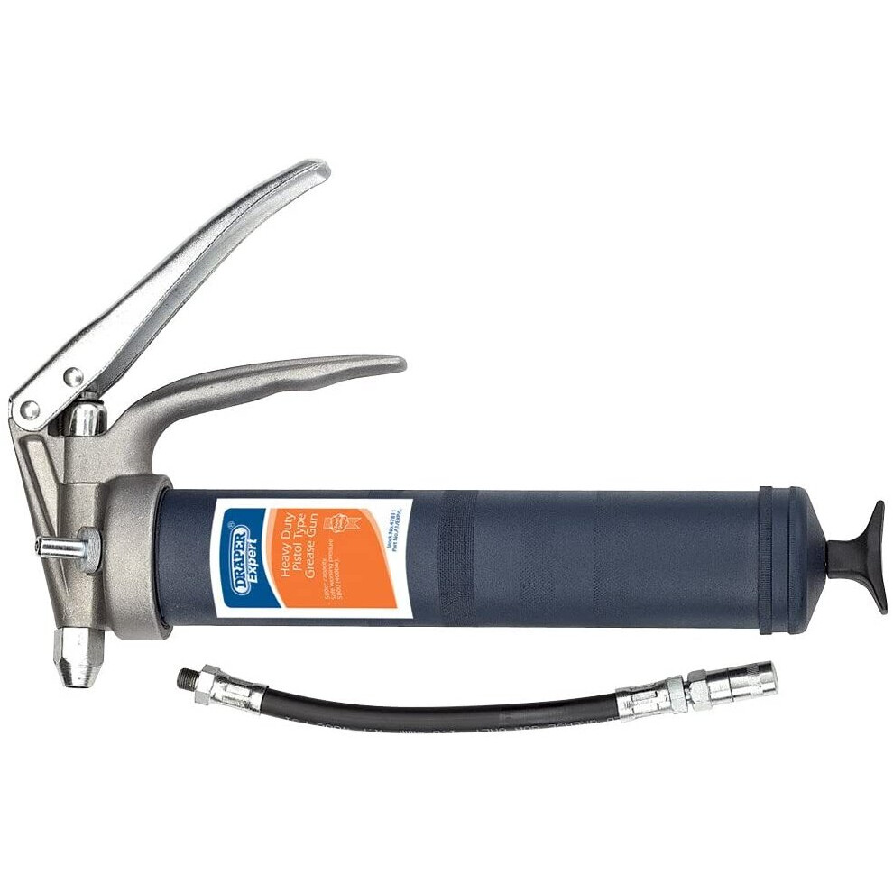 Draper 47811 Heavy Duty Professional Pistol Type Grease Gun-image-OPC-P8WD6J7-NEW