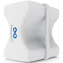Everlasting Comfort Knee Pillow for Sleeping - Hip, Lower Back, and Sciatic Nerve Pain Support