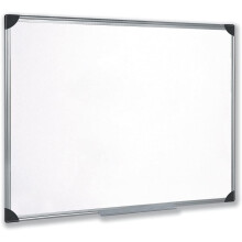 5 Star Easy Office Supplies (W900xH600mm) Whiteboard Drywipe Magnetic with Pen Tray and Aluminium Trim