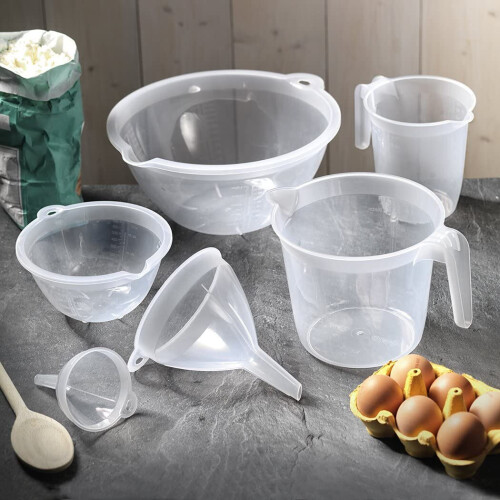 Addis Addis 518007 Measuring and Mixing Jug with Handle, Transparent 2