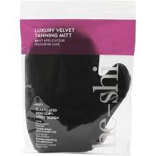 He-Shi Luxury Velvet Tanning Mitt – Double Sided Reusable and Washable Tanning Glove – Velvet Surface for Streak Free Self Tanning With