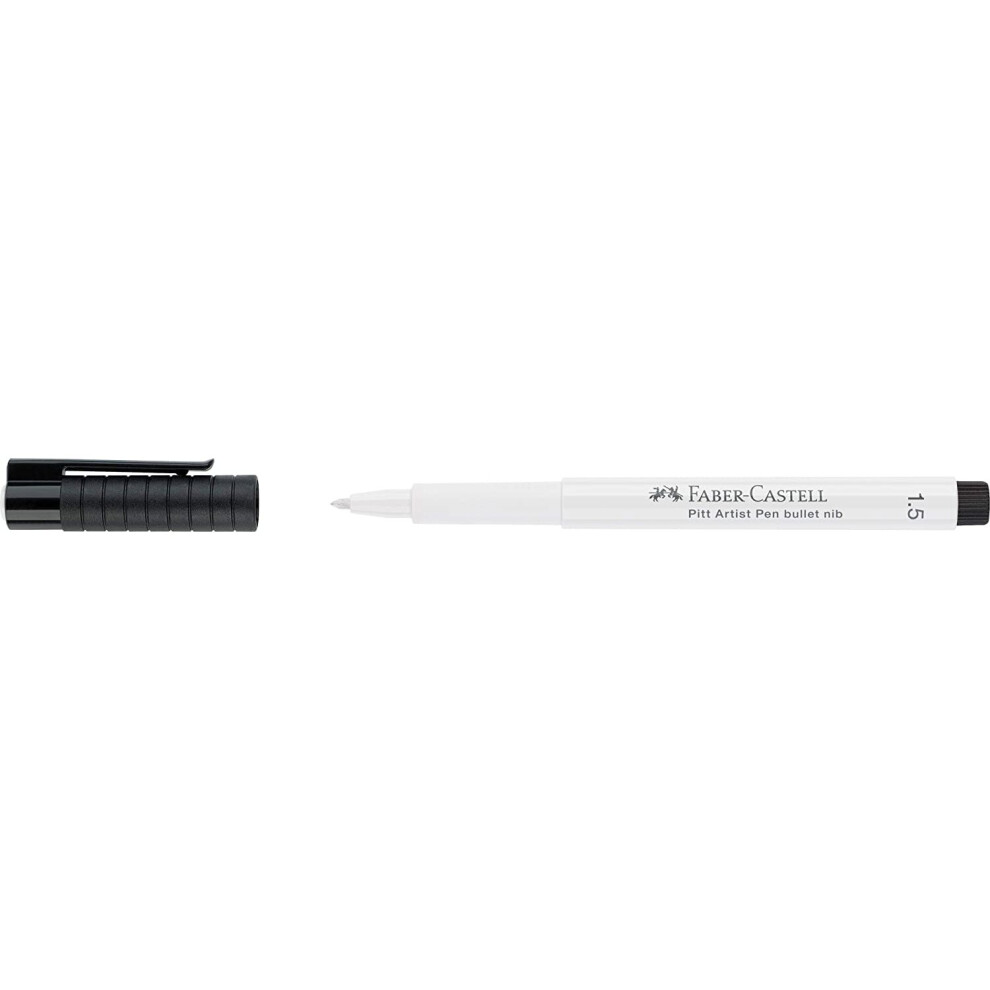 Faber-Castell FC167893 Artist Pen, White, 1 Count (Pack of 1)