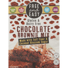 FREE & EASY Gluten & Dairy Free Brownie Mix 350g (PACK OF 1)