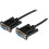StarTech.com StarTech.com 1m Black DB9 RS232 Serial Null Modem Cable F/F - DB9 Female to Female - 9 pin RS232 Null Modem Cable - 1 meter, Black 1